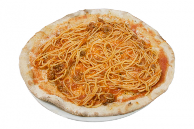 PIZZA ESPAGUETI A LA BOLO�ESA
